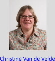 Christine Van de Velde